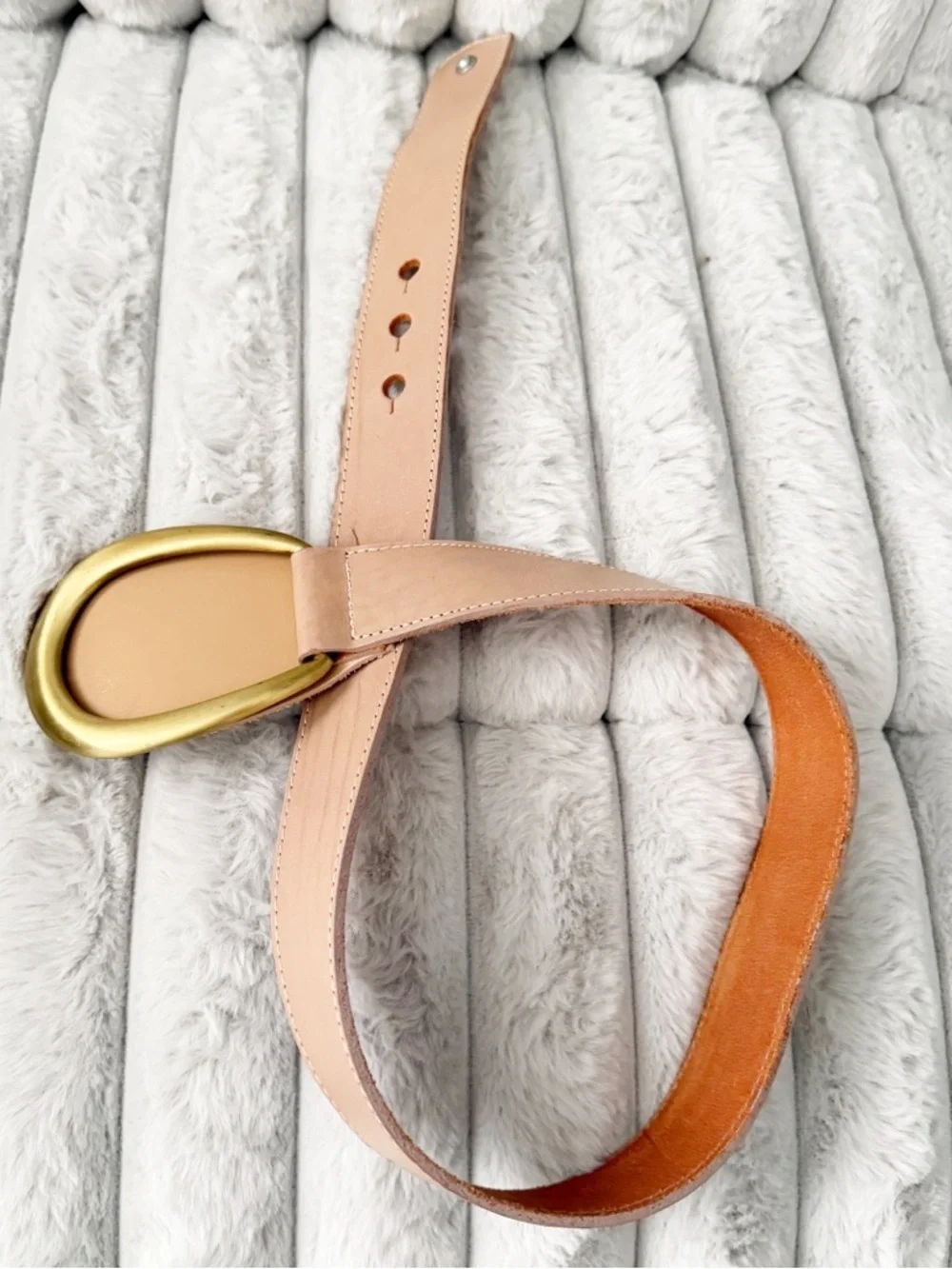 The leather shop genuine leather belt